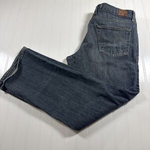 Agave Men's Classic Straight Gringo Jeans Med Wash Made In USA Sz 38 X 32 EUC